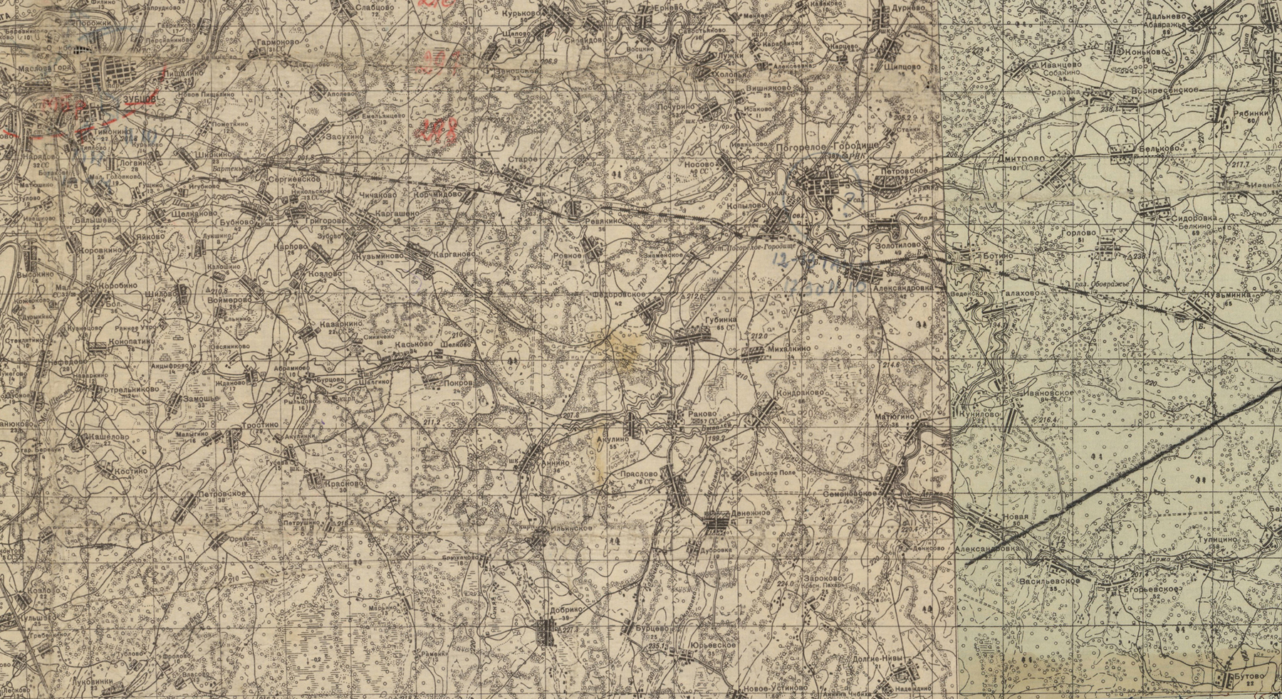 Погорело городищенская операция 1942 года карта