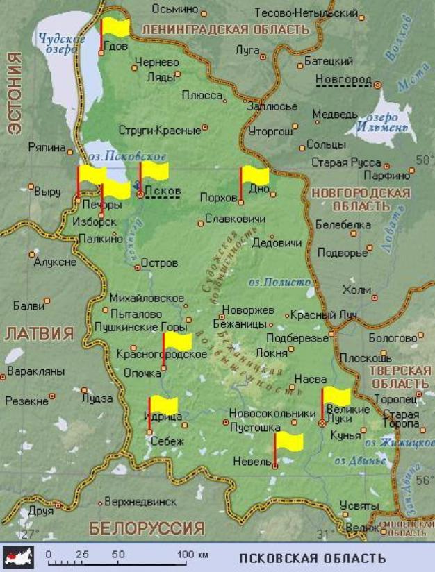 Псковская область на карте. Карта Псковской области и Белоруссии. Карта Псковской области. Карта Пскова и Псковской области. Опочка на карте Псковской области.