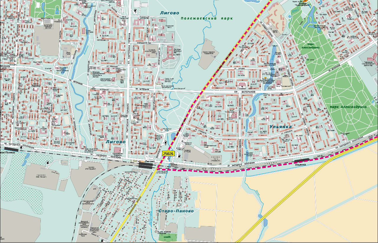 Карта красносельского района москвы